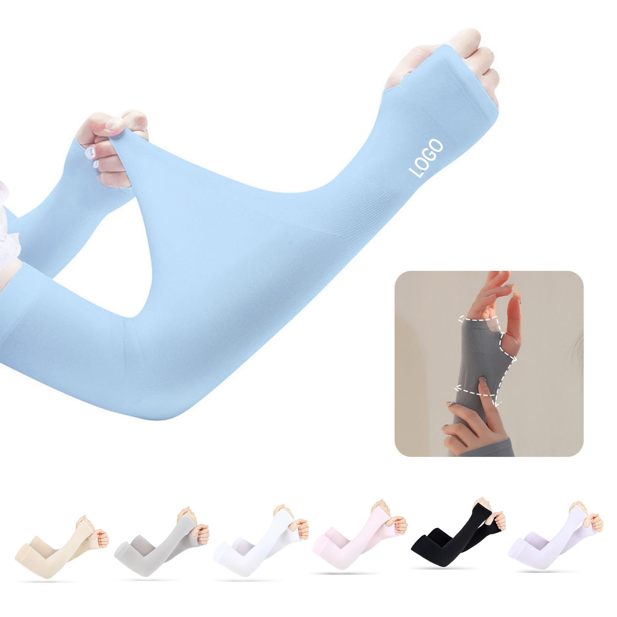 Breathable Sun Protection Sleeves Outdoor Sports 3