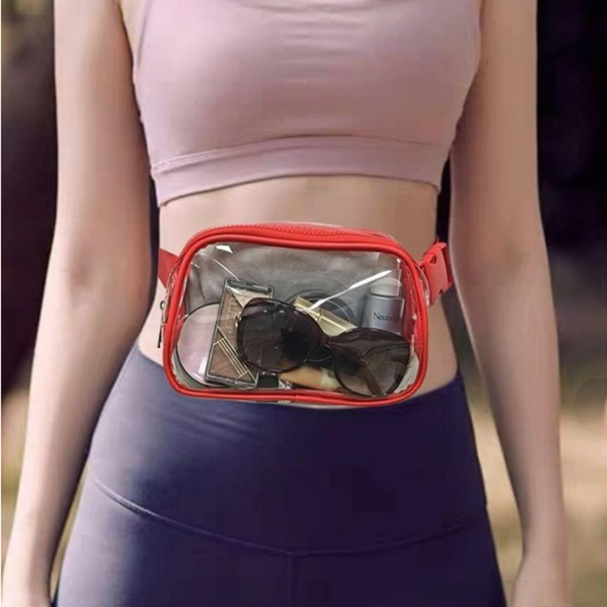 Clear Stadium Approved Fanny Pack with Adjustable Strap 2