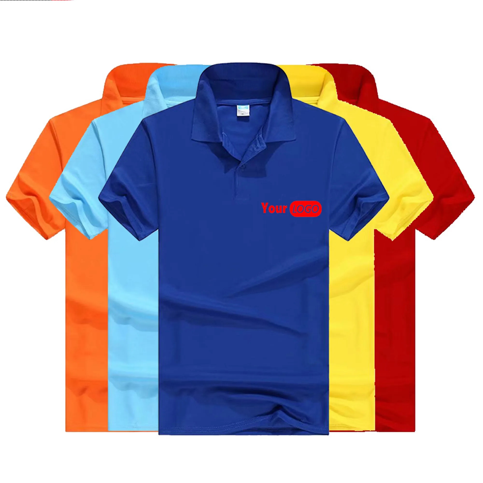 Custom Lapel Polo Shirt With Short Sleeves 3