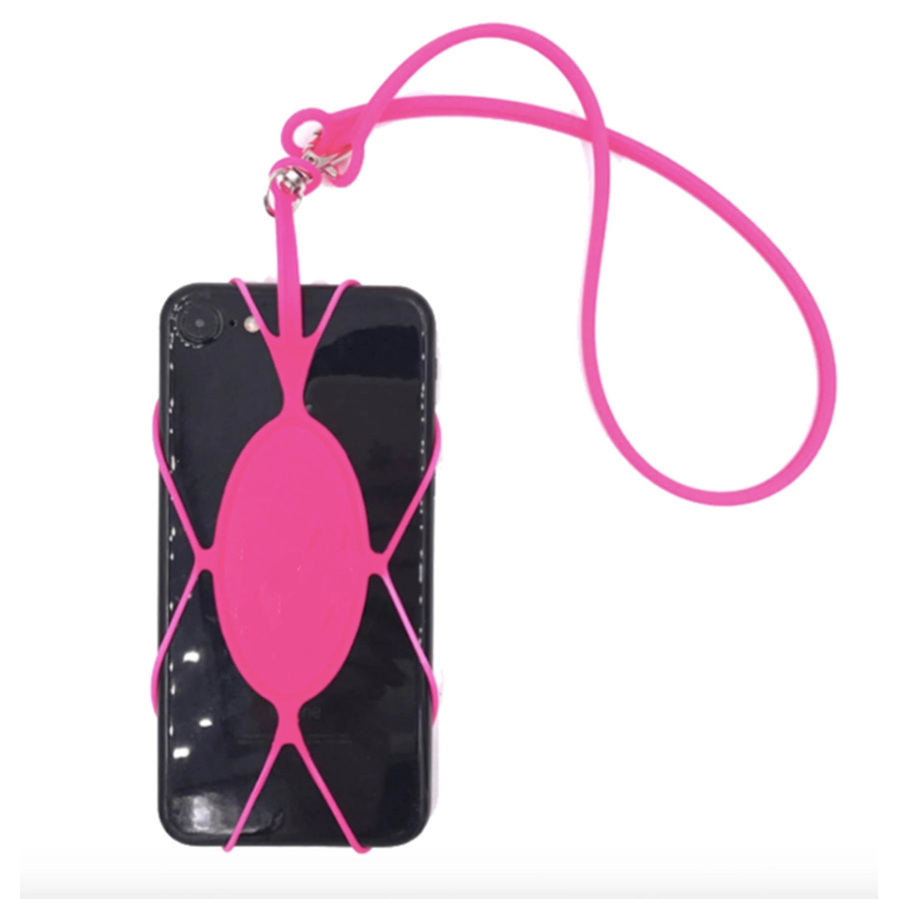 Silicone Phone Card Case Holder with Rope 6