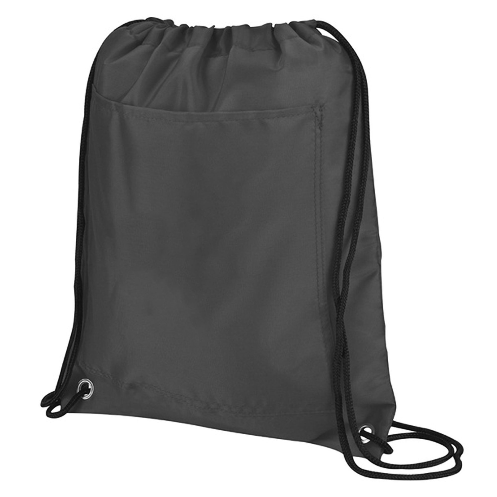Front Pocket Drawstring Backpack 1