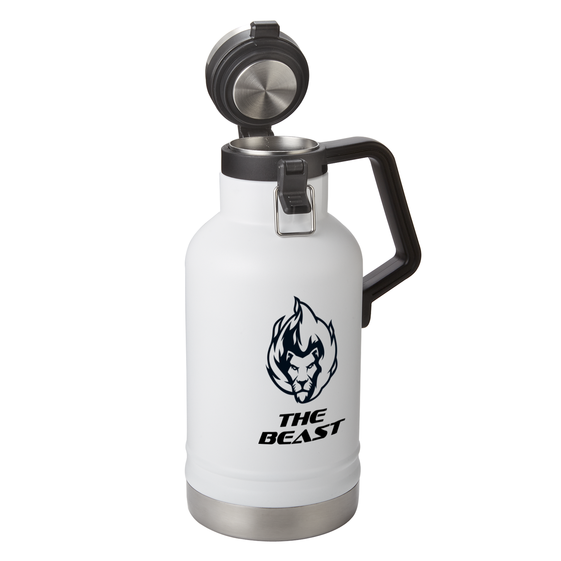 64 Oz. "The Beast" Double Wall Stainless Steel Growler 1