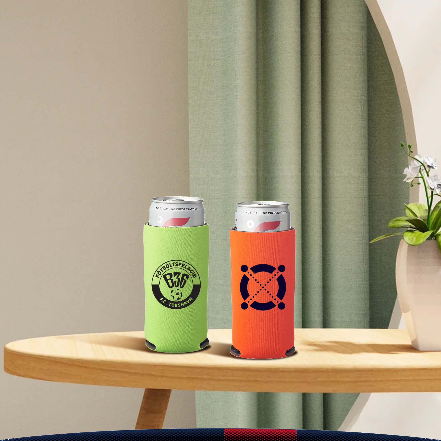 Slim Collapsible Can Coolers 15