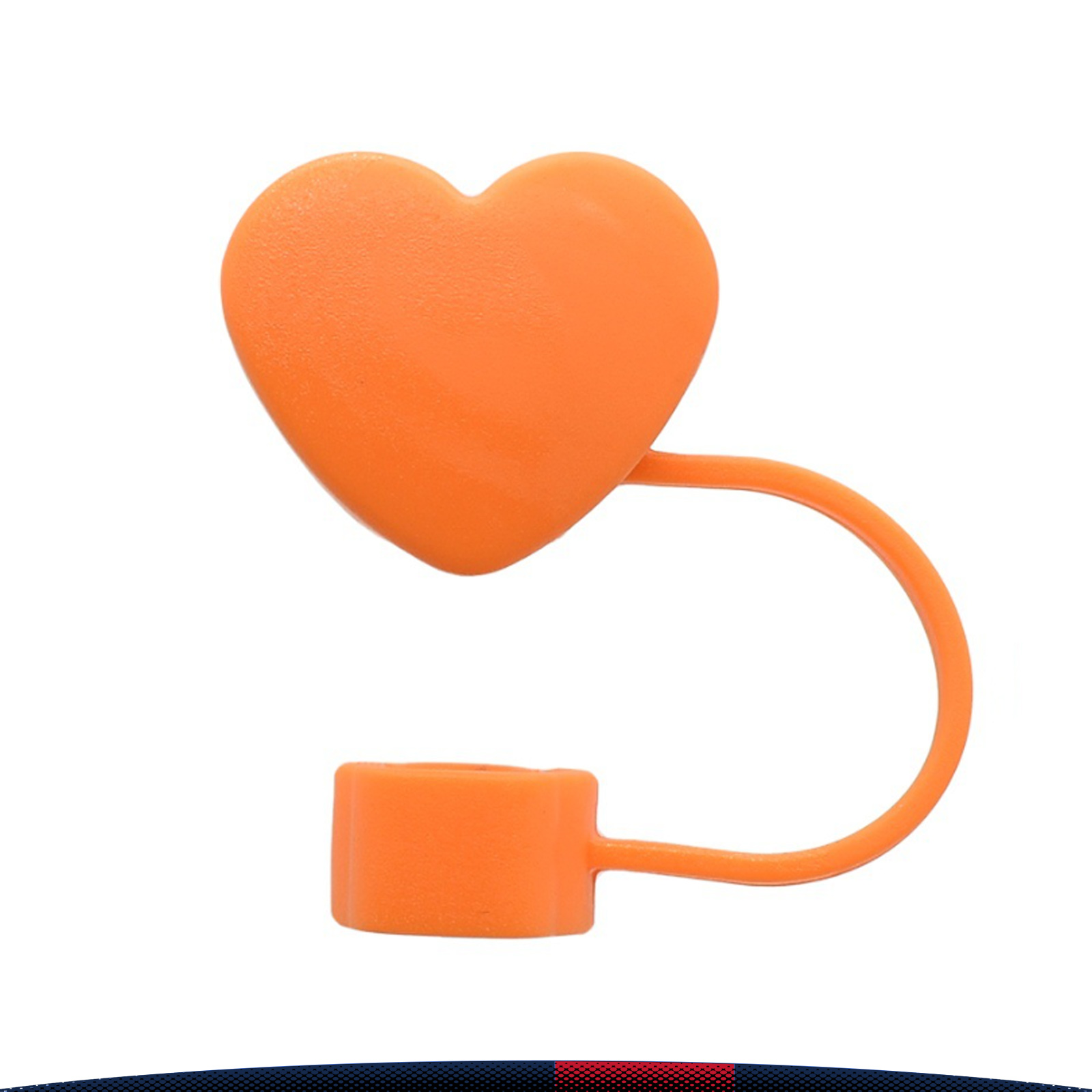Sippa Heart-Shaped PVC Straw Topper 11
