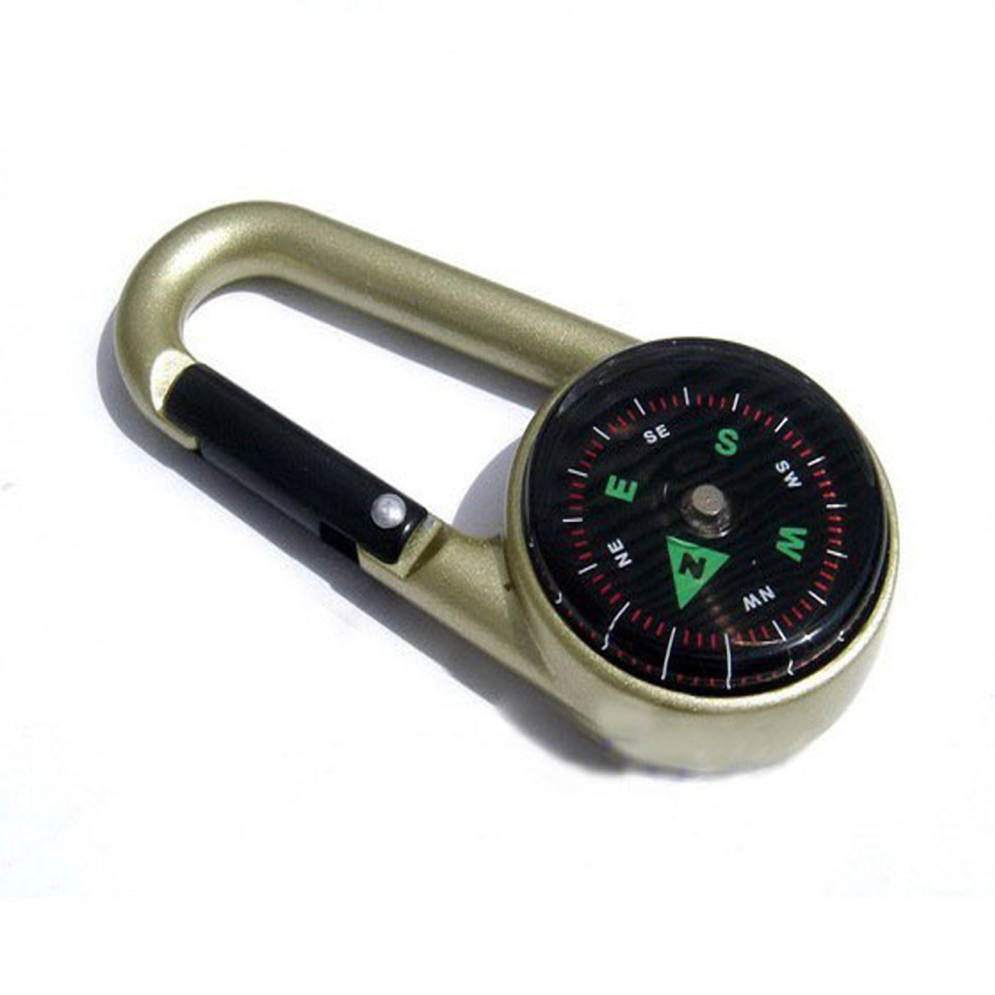 Carabiner w/Built-in Compass 4
