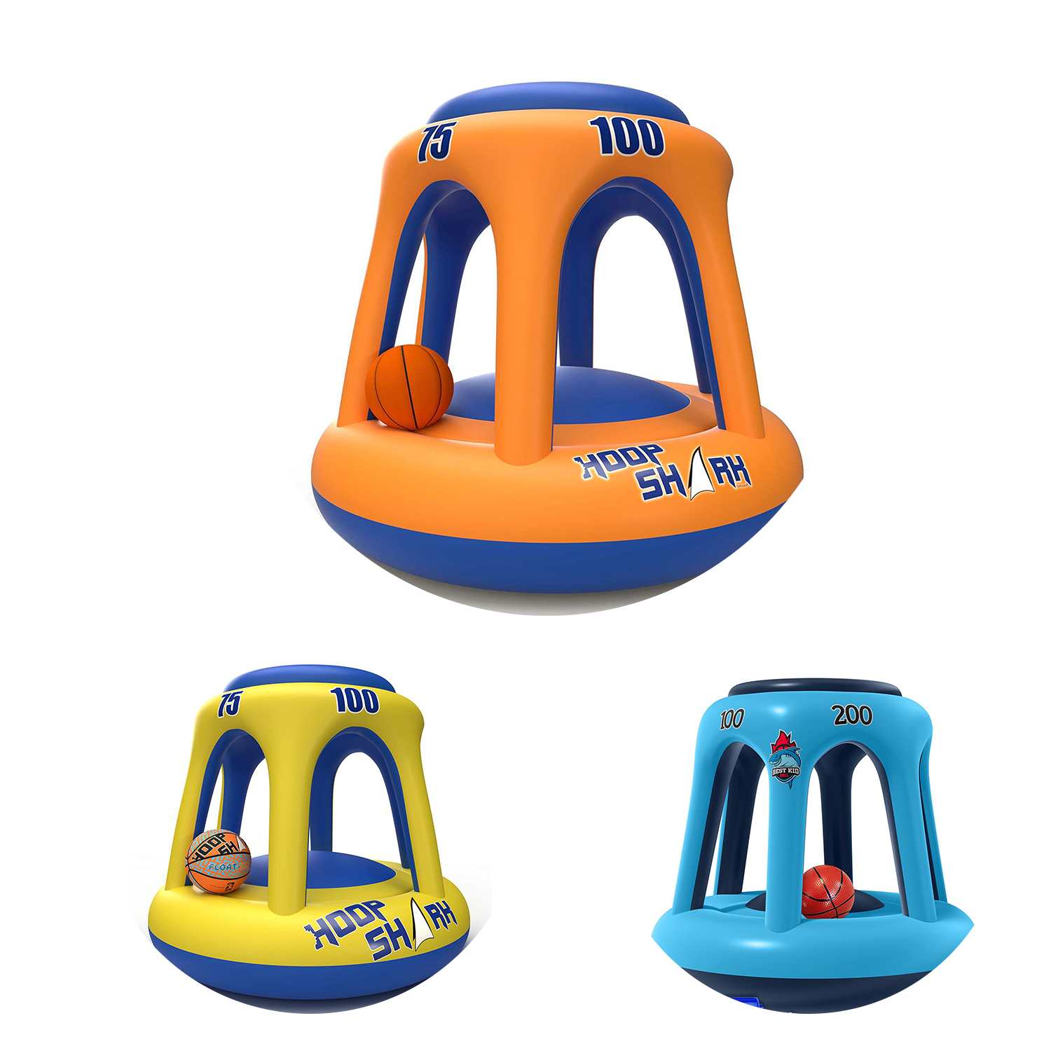 Basketball hoop throwing inflatable toys 4
