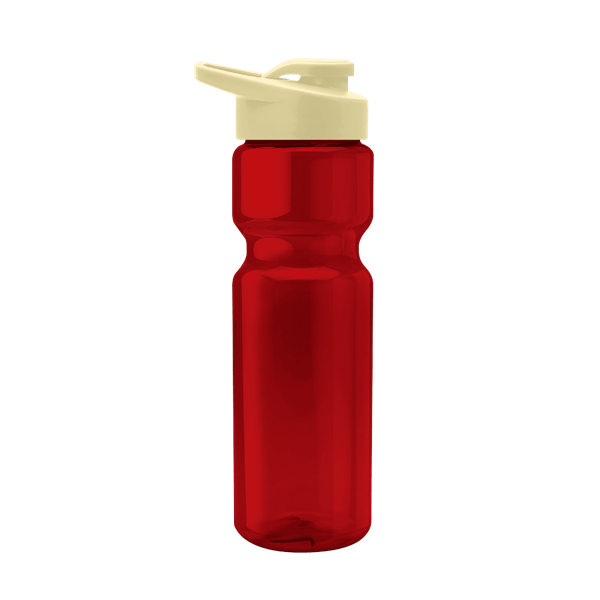 Blazer 28oz Transparent Bike Bottle w/Drink-thru Lid 915