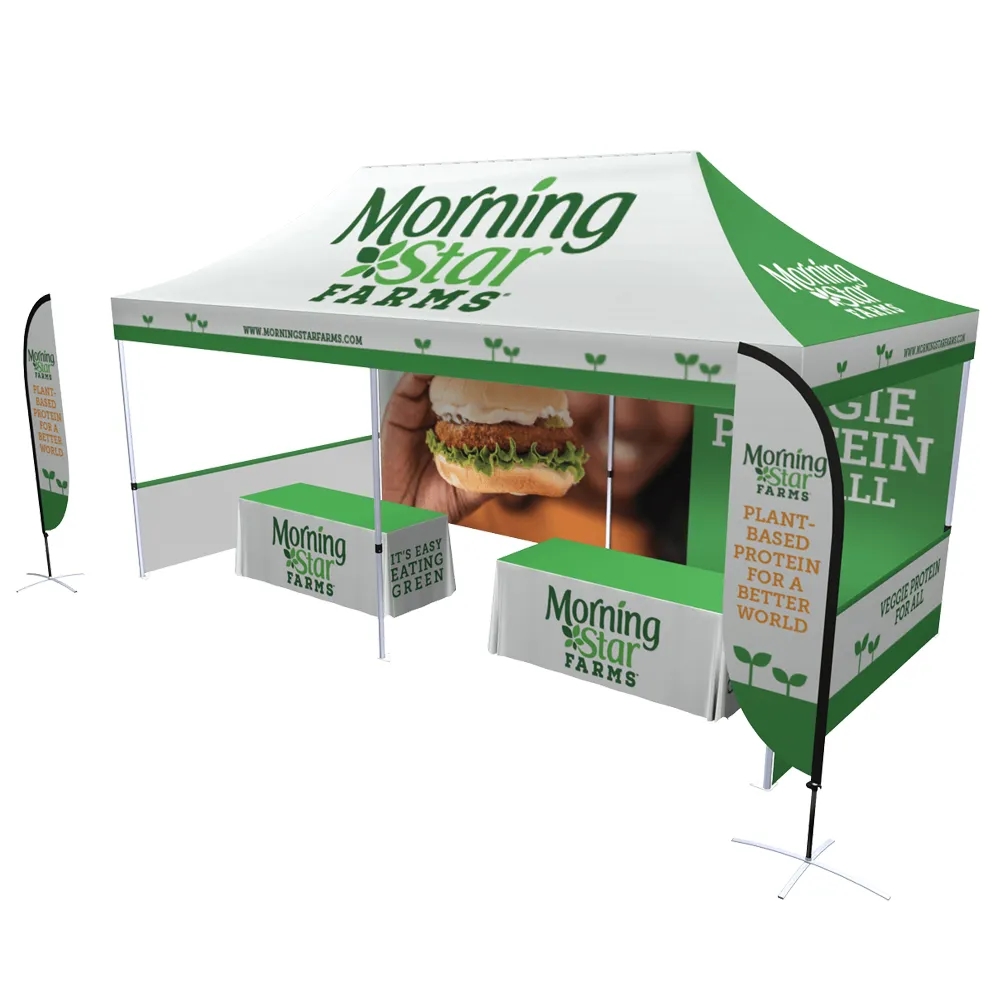 10'x20' Custom Tent Set with Digital Full Dye Sublimated 5