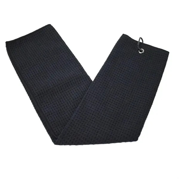 Microfiber Waffle-Weave Golf Towel 6