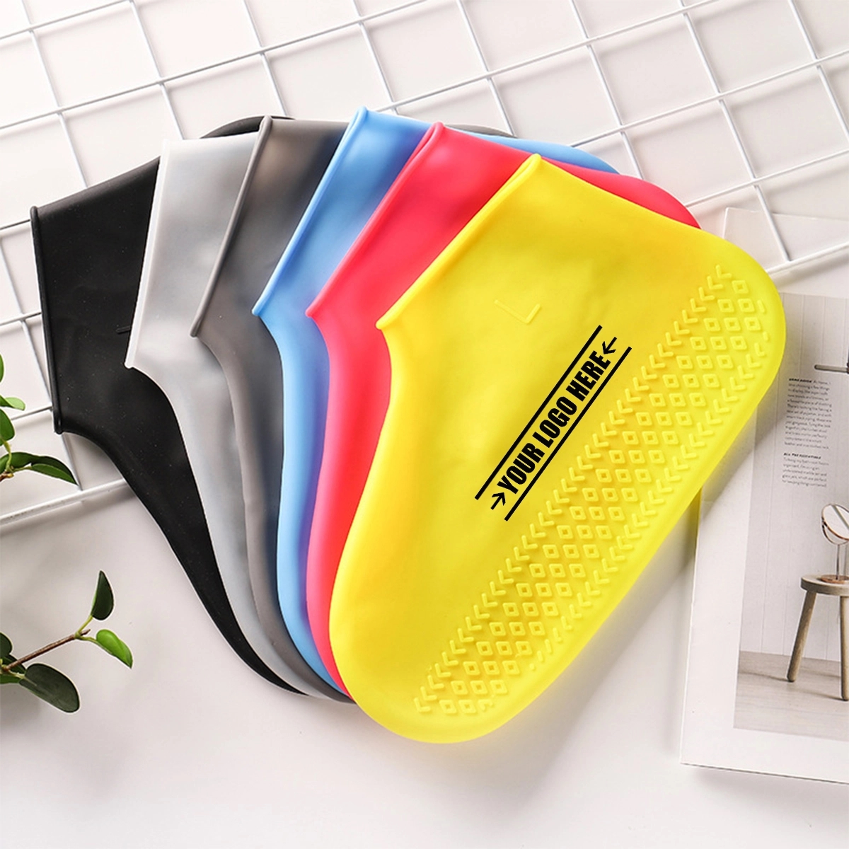 Reusable Waterproof Silicone Shoe Cover 4
