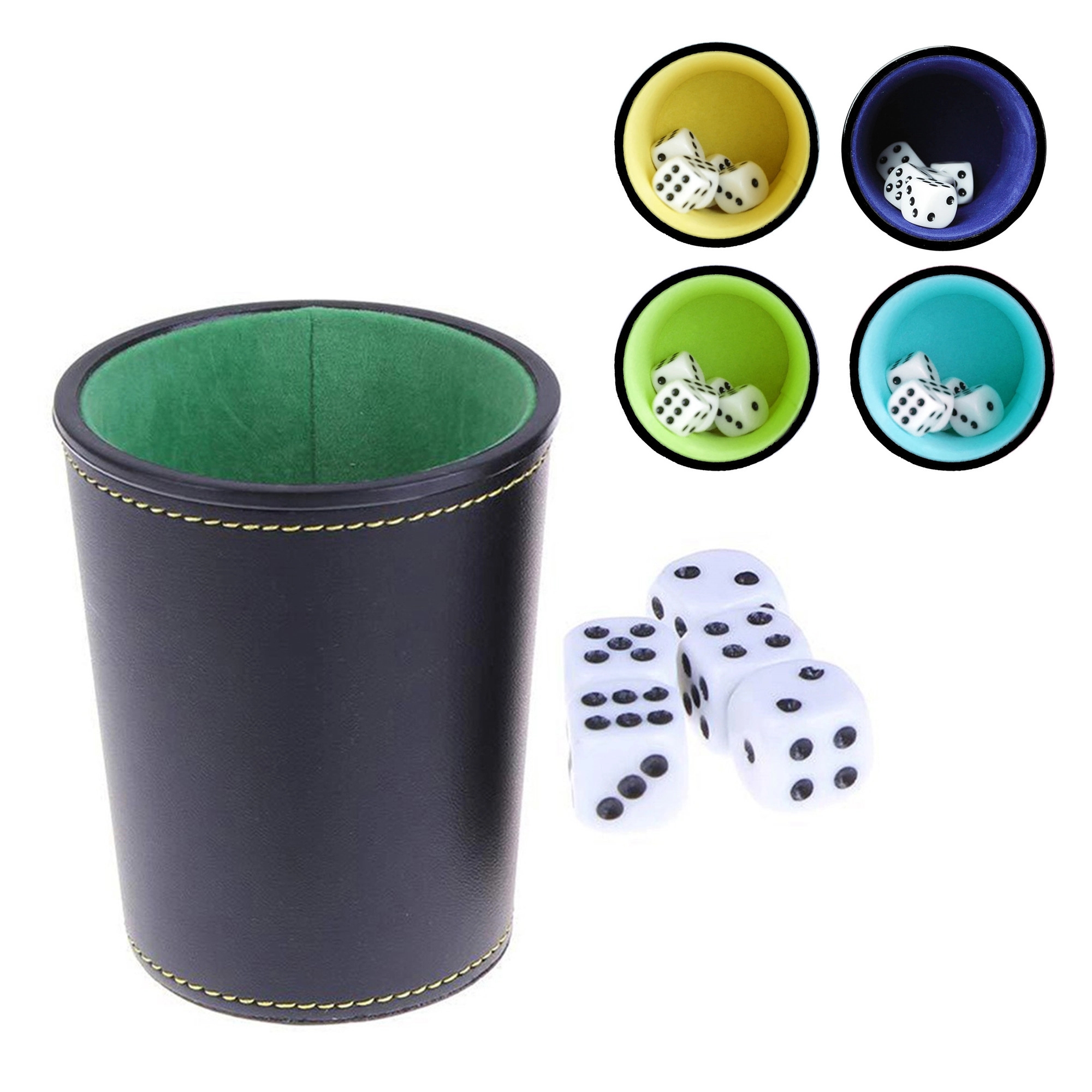 Professional Leather Dice Cups 3