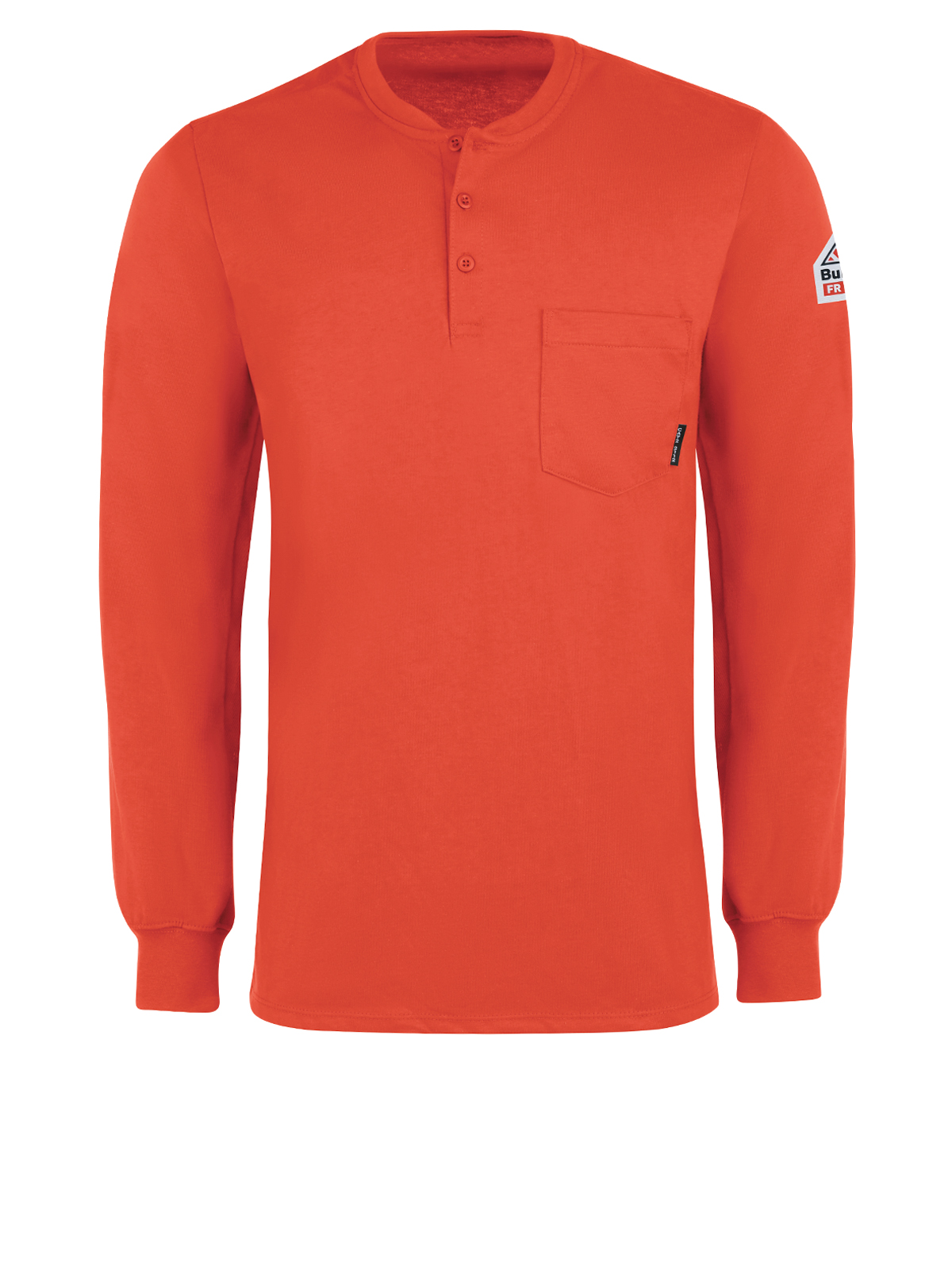 Bulwark - Men's Flame-Resistant Long-Sleeve Henley Shirt 3