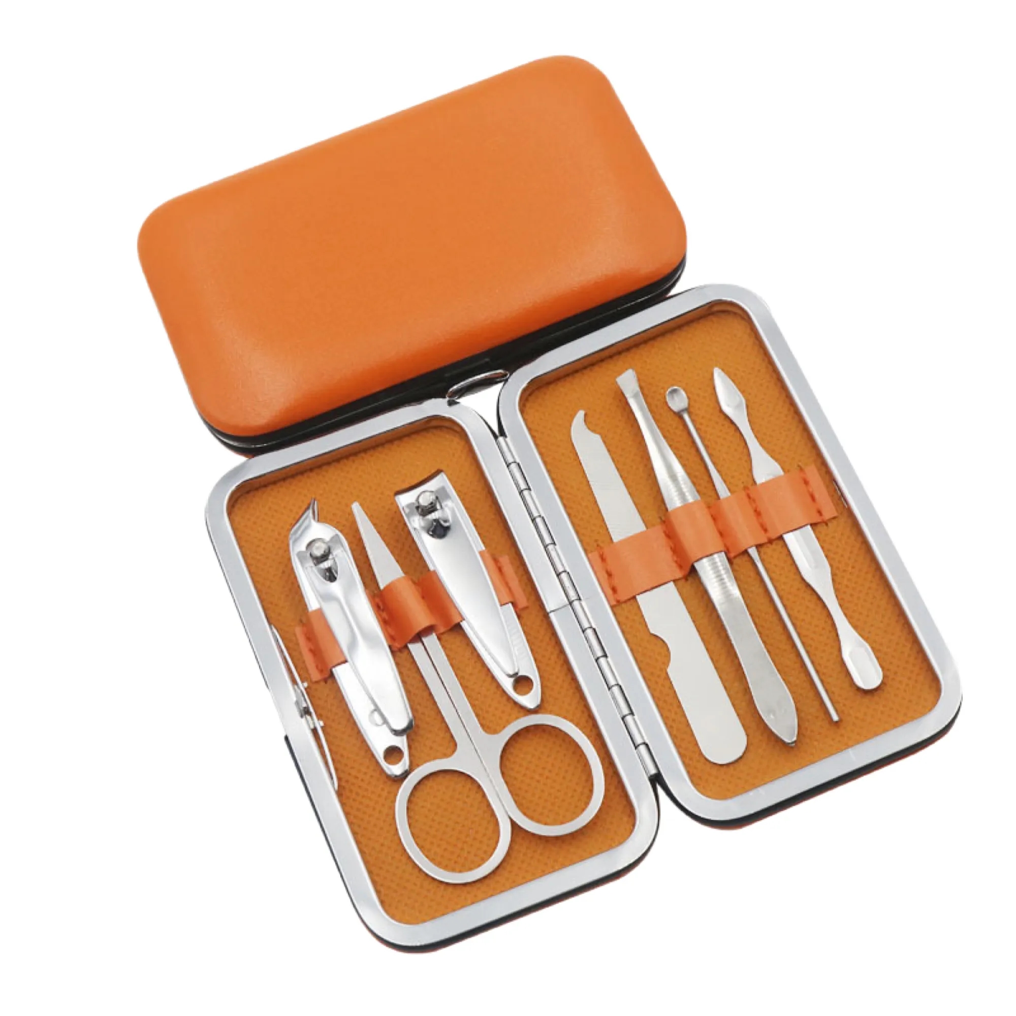 MOQ50 7-in-1 Travel Nail Clipper Tools Manicure Set 4