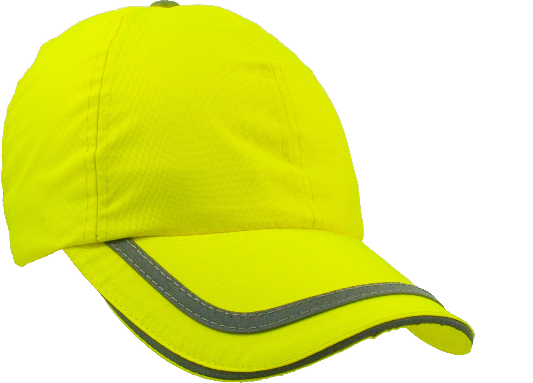 6 Panel Fluorescent Polyester Safety Cap 7
