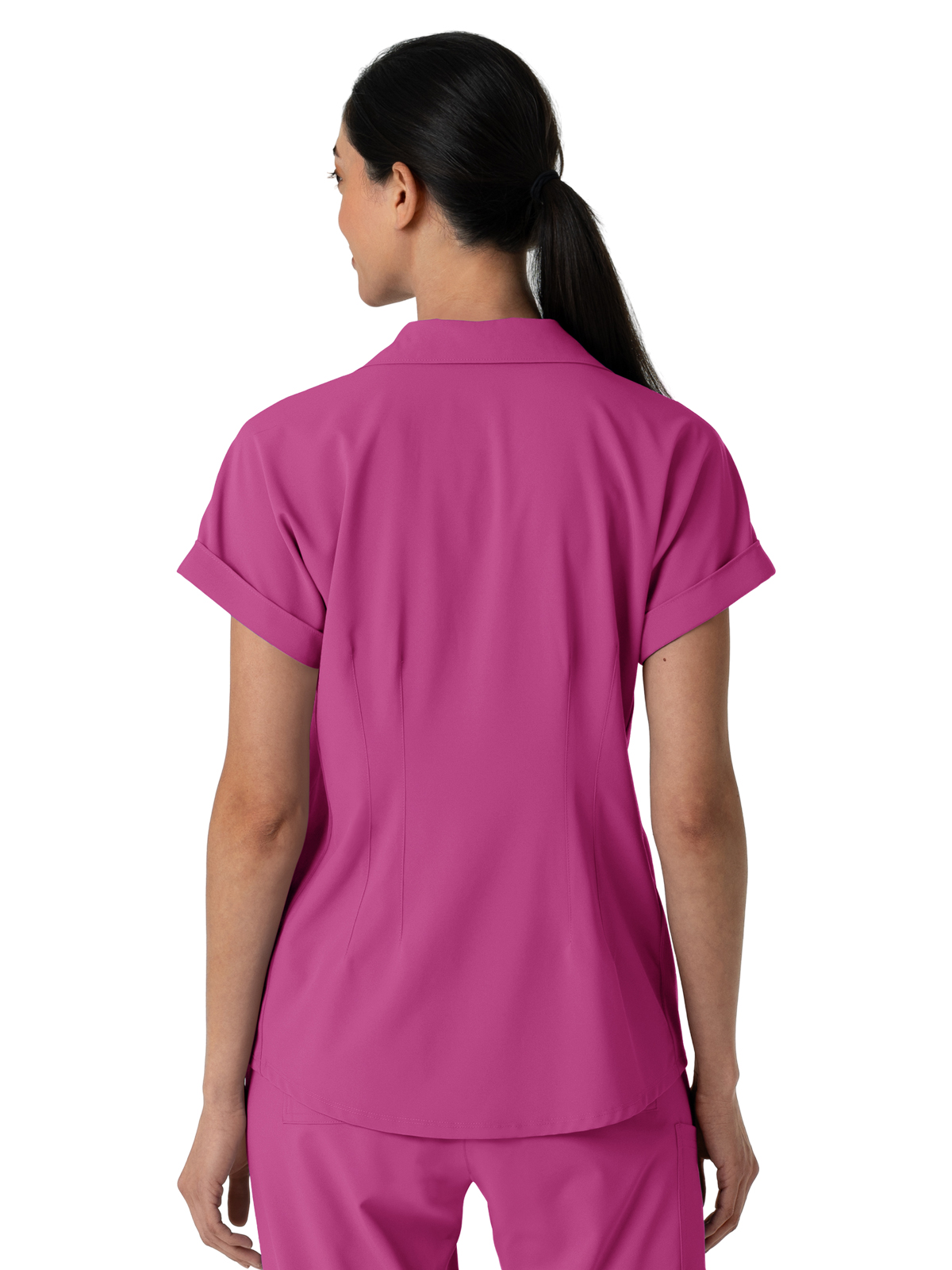 Wink - Renew - Women's Two-Pocket Flex-n-Reach Collared Top 15