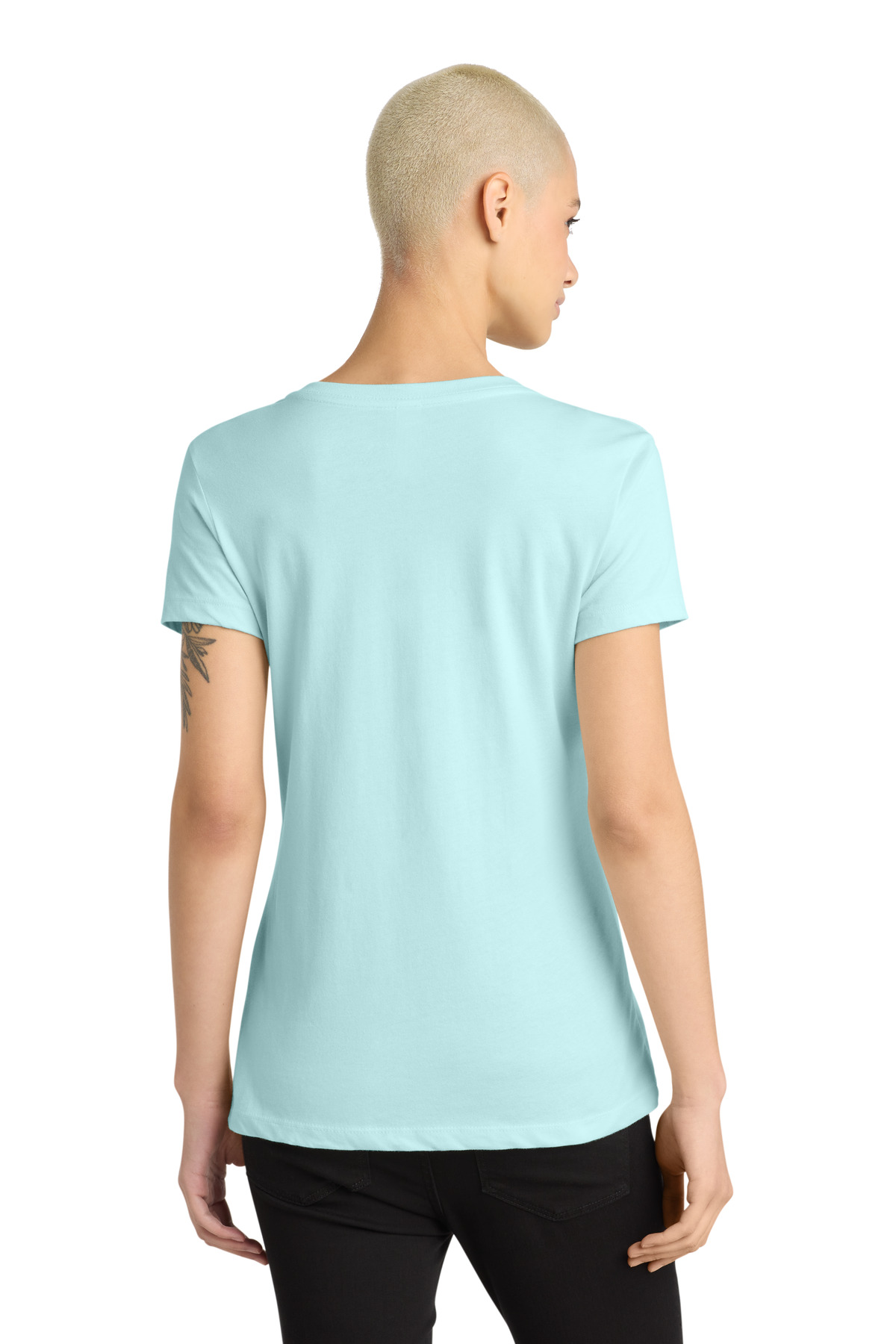 District - Women's Perfect Weight V-Neck Tee. DM1170L 59