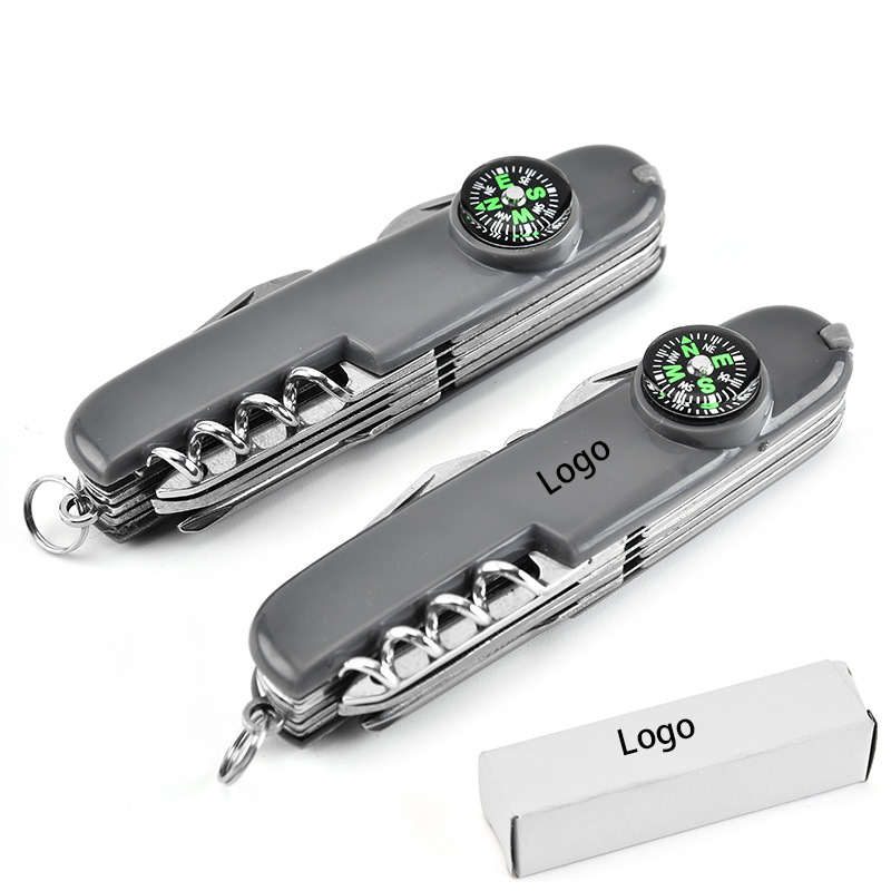 Multi-Function Tool Pocket Knife with Compass 7