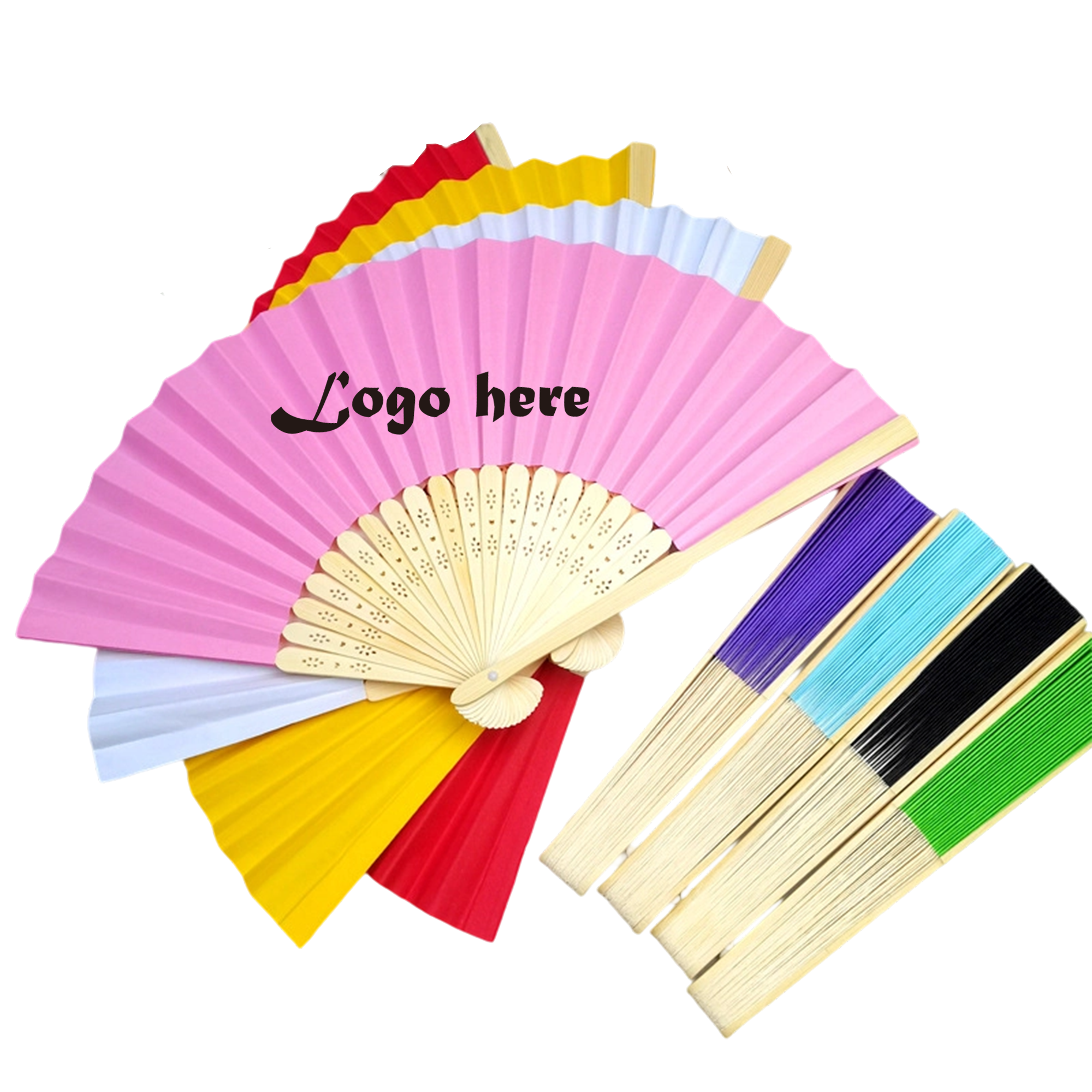 Foldable Artisan Bamboo Hand Fan 4