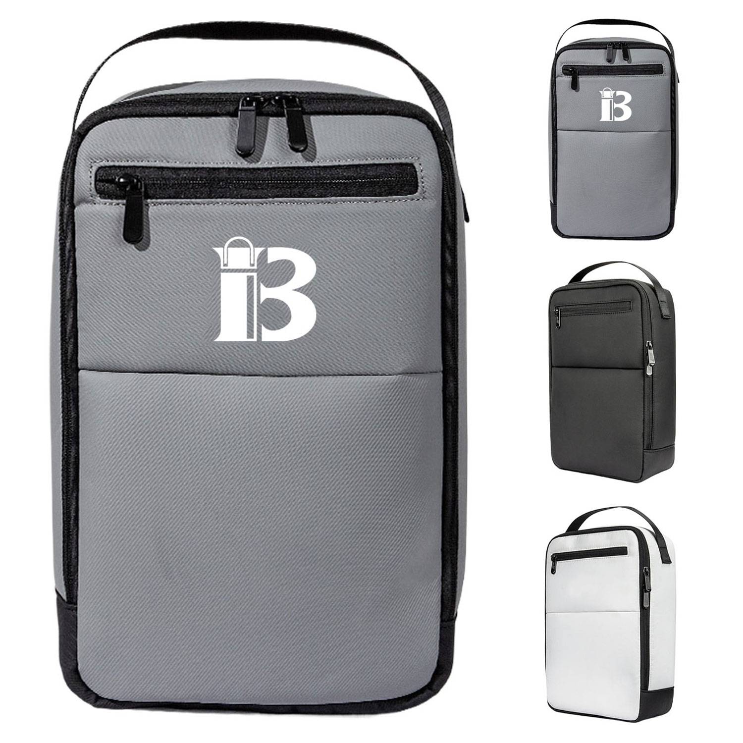 Lightweight Portable Ventilated Nylon Golf Shoe Bag 5