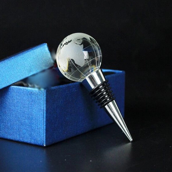 Crystal Globe Wine Bottle Stopper 8