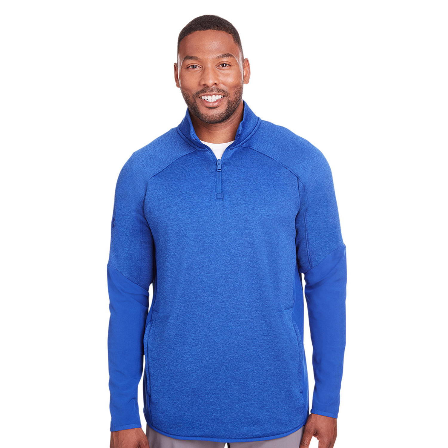 Under Armour Mens Qualifier Hybrid Corporate Quarter-Zip 3