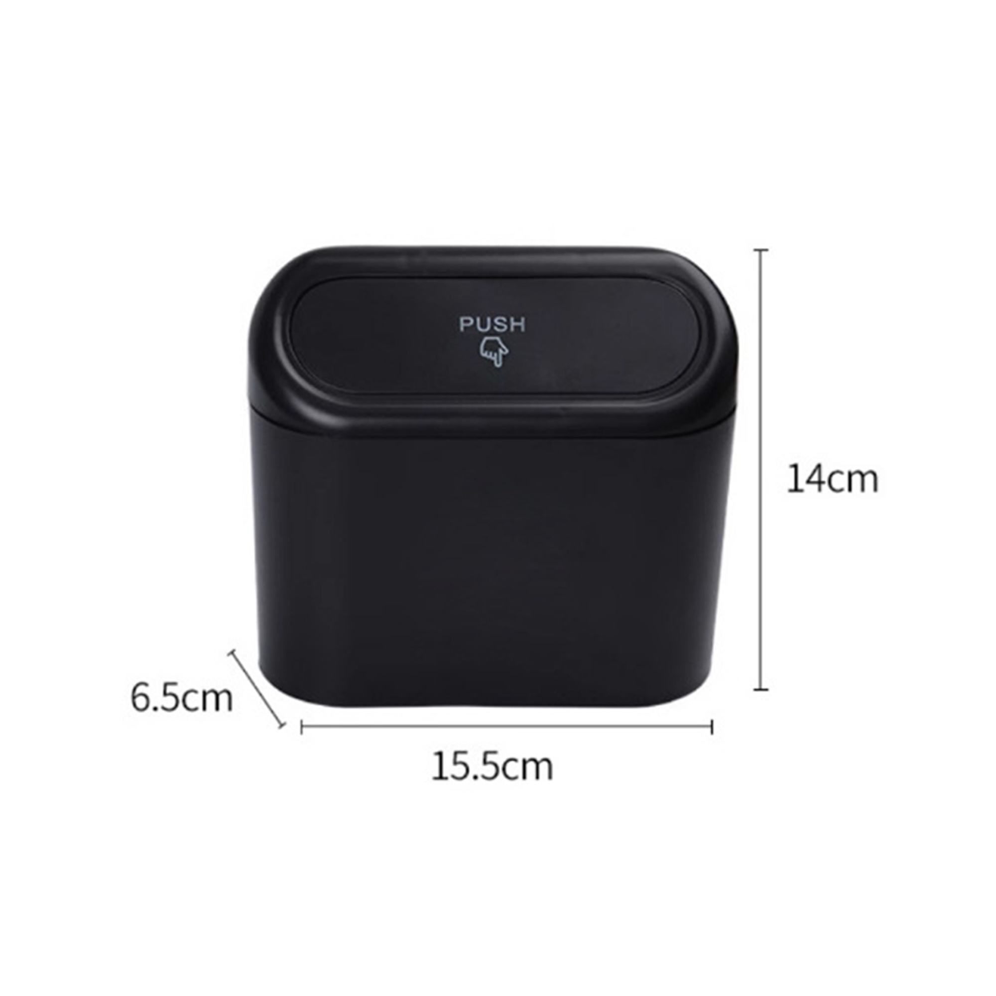 Mini Car Trash Garbage Bin 2