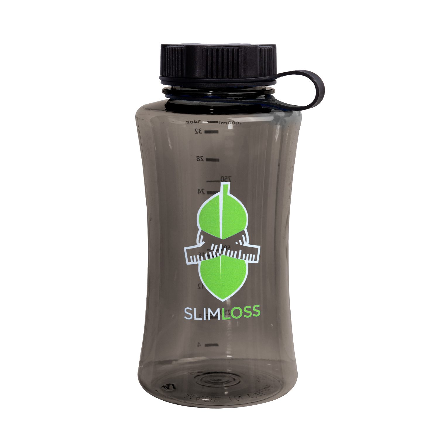 34 oz. Cincher Plastic Sports Bottle (1 Color Imprint) 2