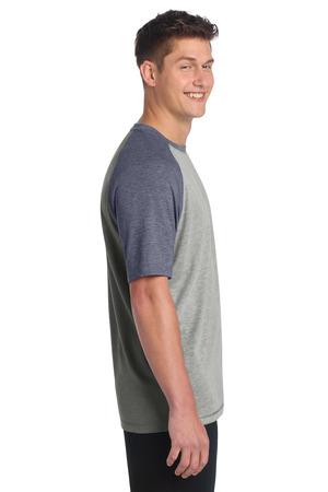 Sport-Tek PosiCharge Tri-Blend Wicking Raglan Tee. ST400 61