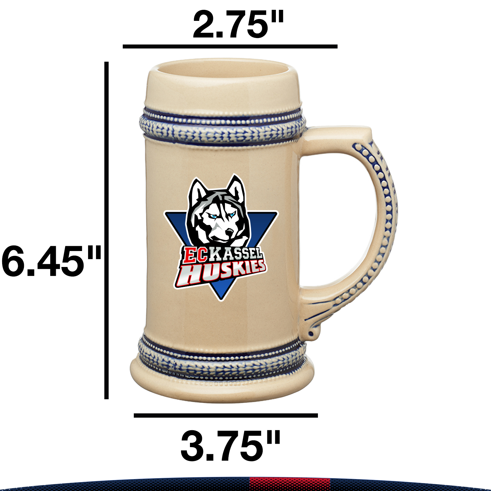 17 oz. Lico Ceramic Beer Mugs 4