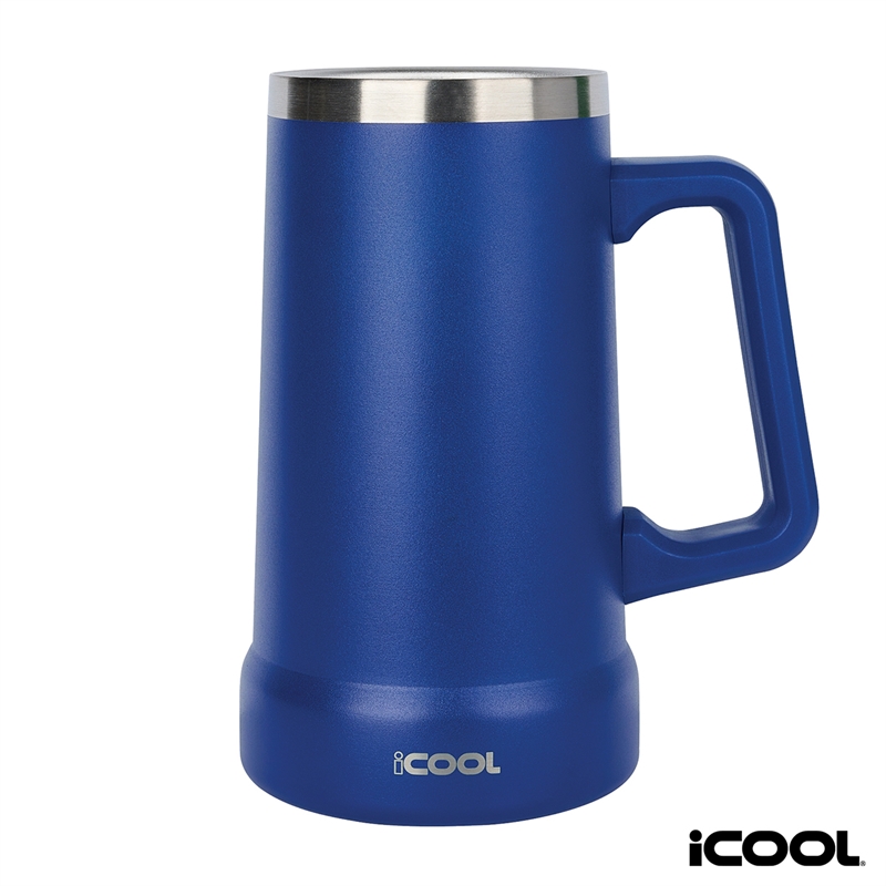 iCOOL® Breckenridge 24 oz. Double Wall Stainless Steel Beer Stein 21