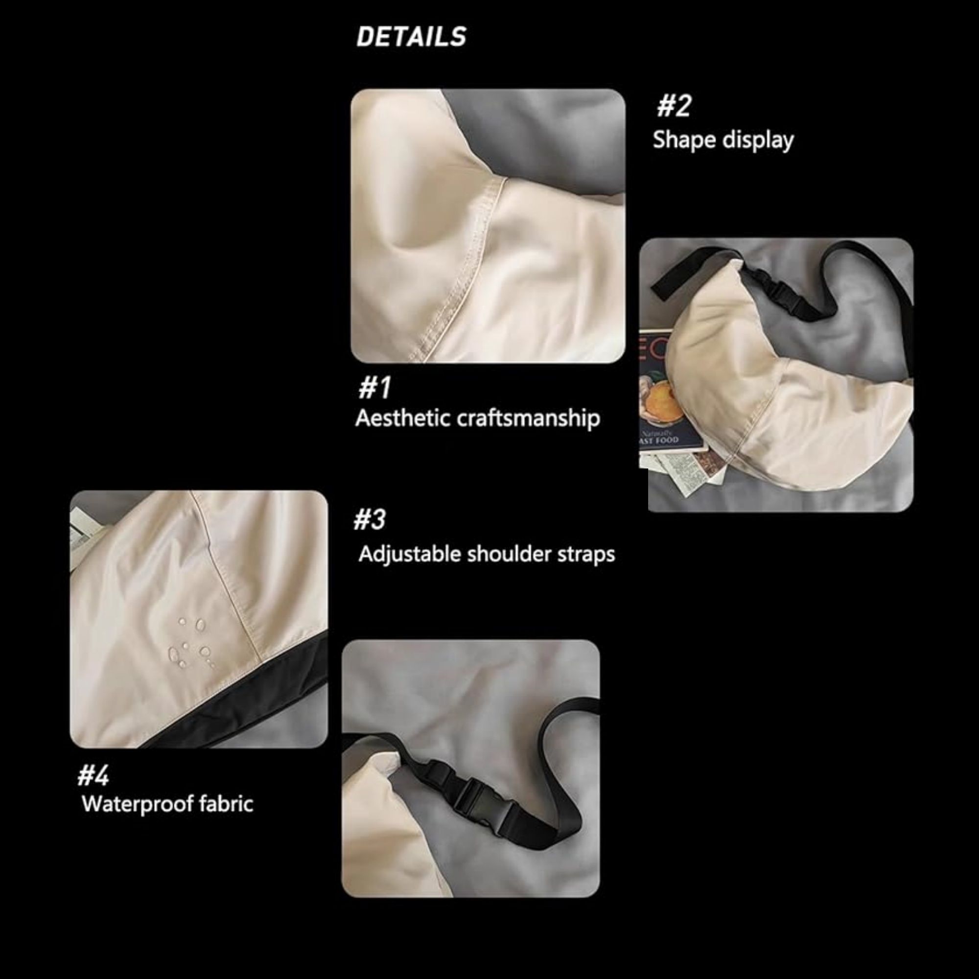 Nylon Crossbody Bag For Women And Men 2