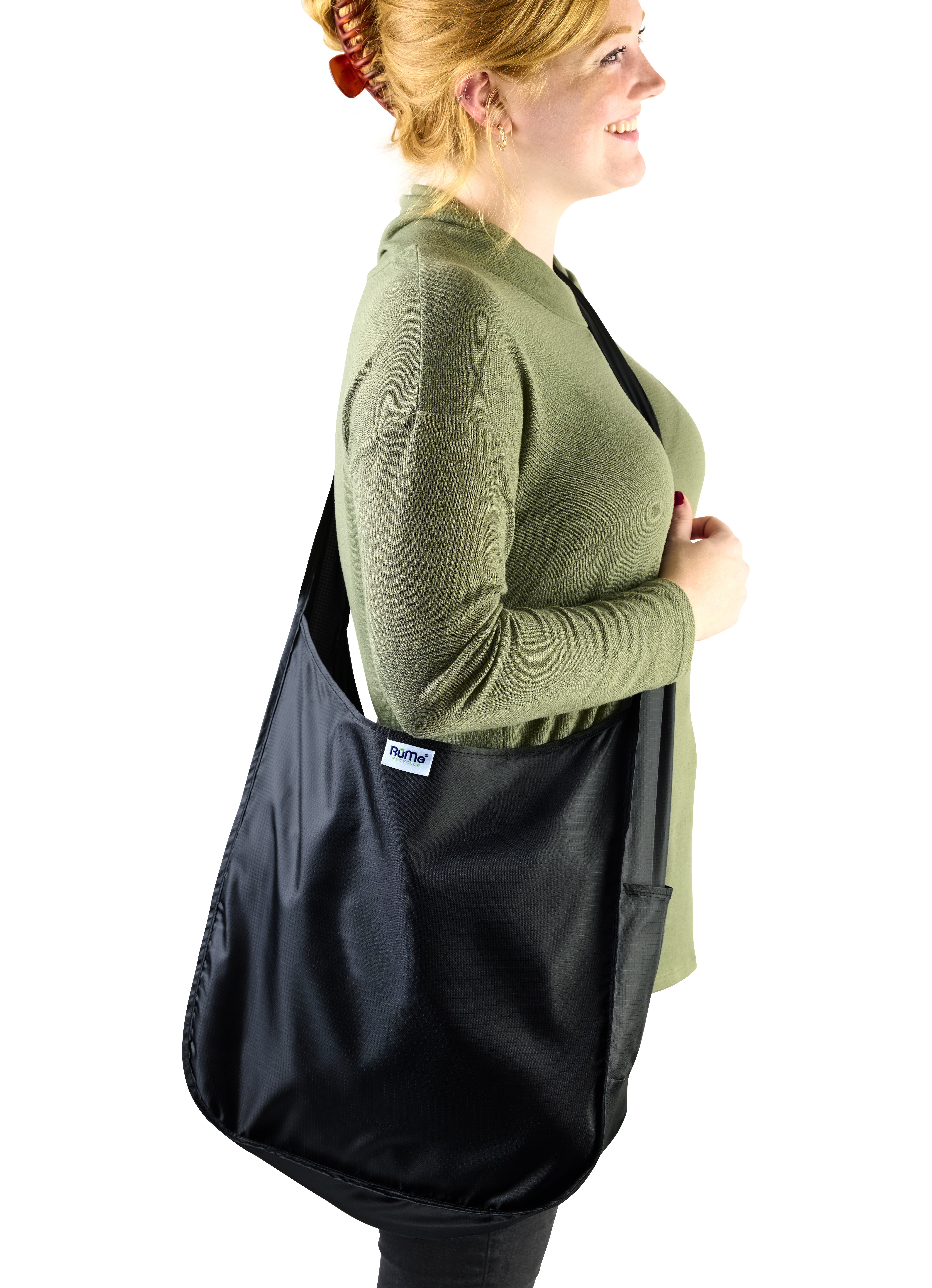 RuMe® Recycled Ripstop rPET Crossbody Tote 19
