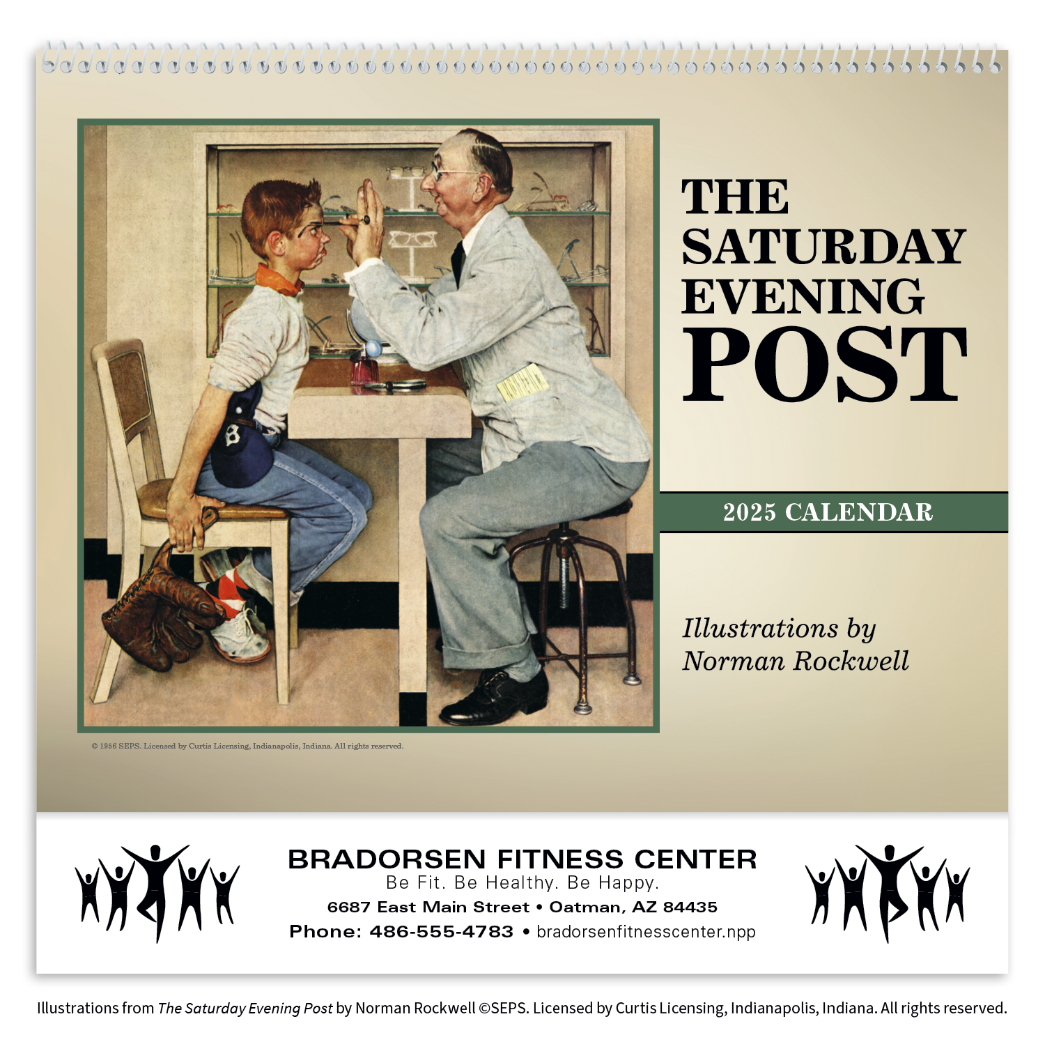 Triumph® Calendars The Saturday Evening Post Deluxe Pocket Calendar 6