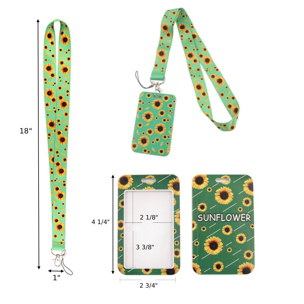 Full-Color Lanyard & Badge Holder Set 1
