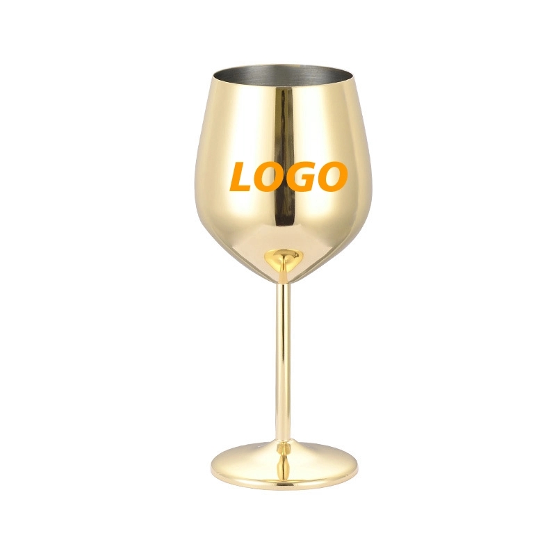 Custom 17 oz Stainless Steel Wine Glasses 2