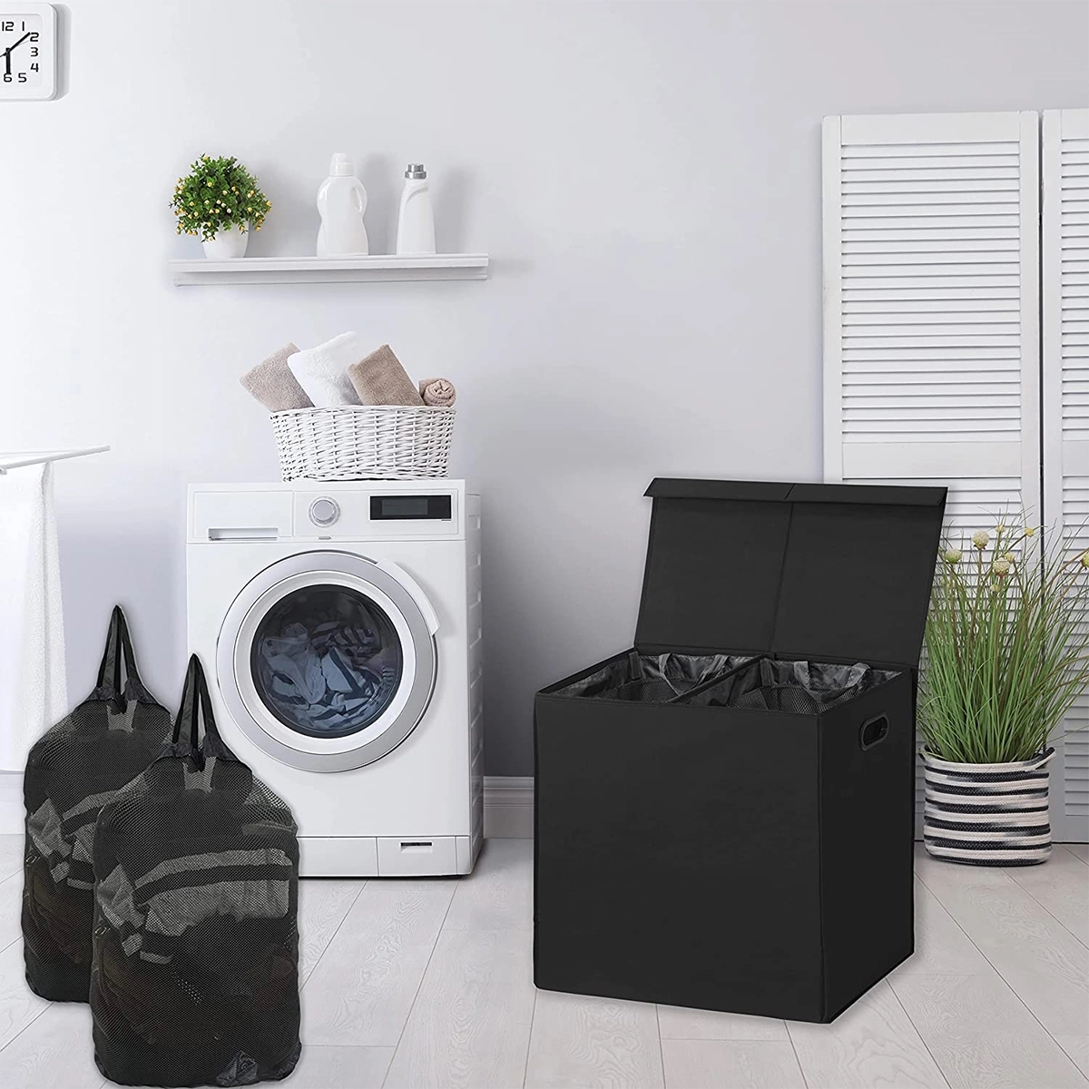 Double Laundry Hamper 6