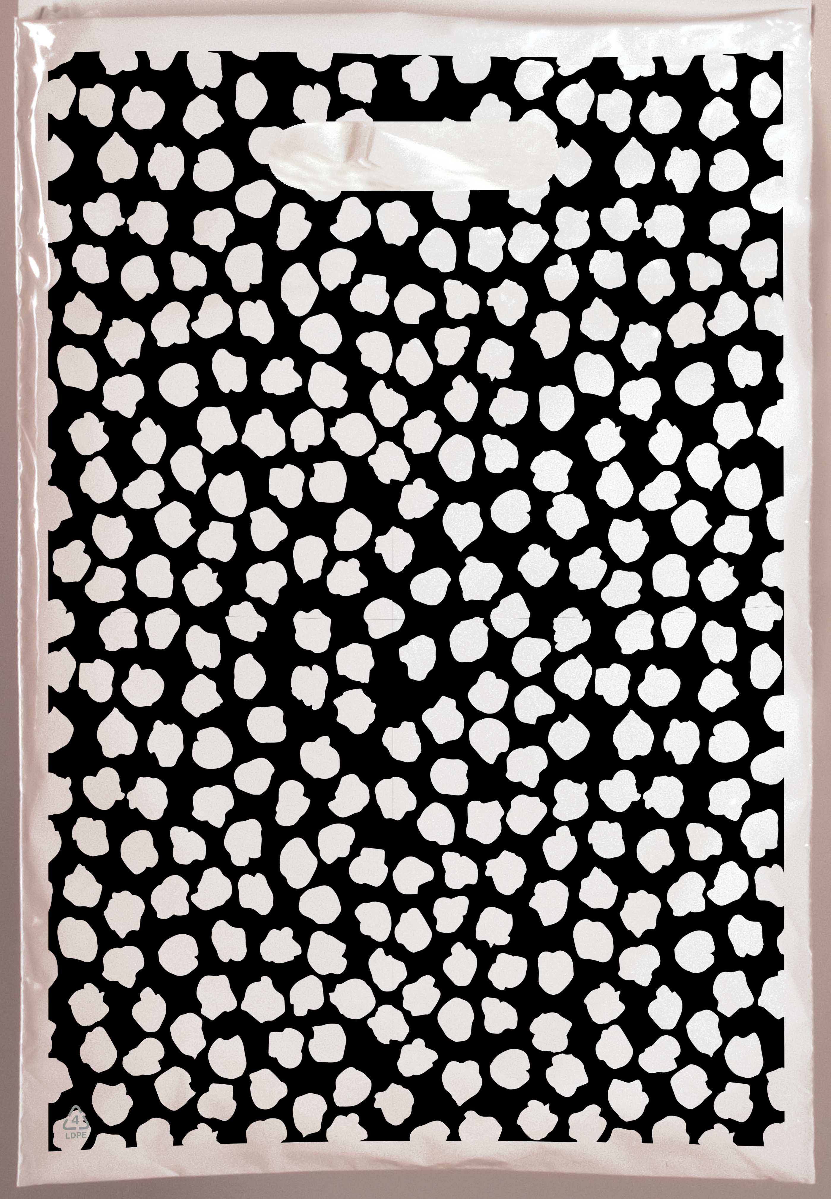 Playful Patterns Predesigned Plastic Bag (12" x 15")