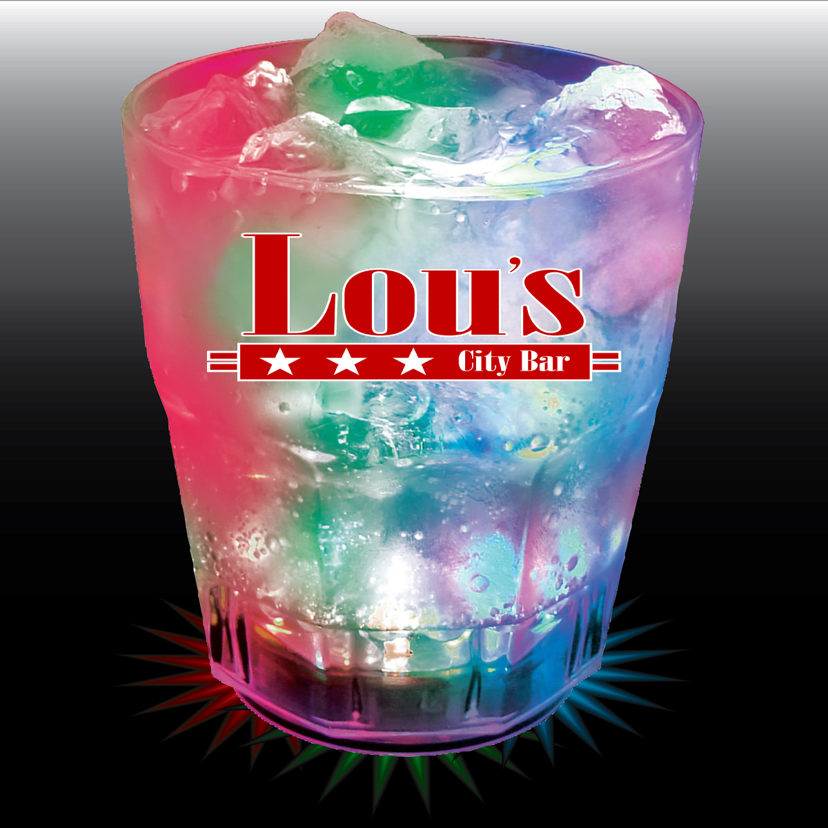 9oz Flashing Acrylic Rocks