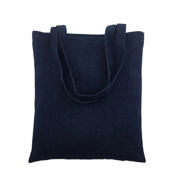 Durable Denim Shopping Tote Bag, custom tote bag with logo imprint 2