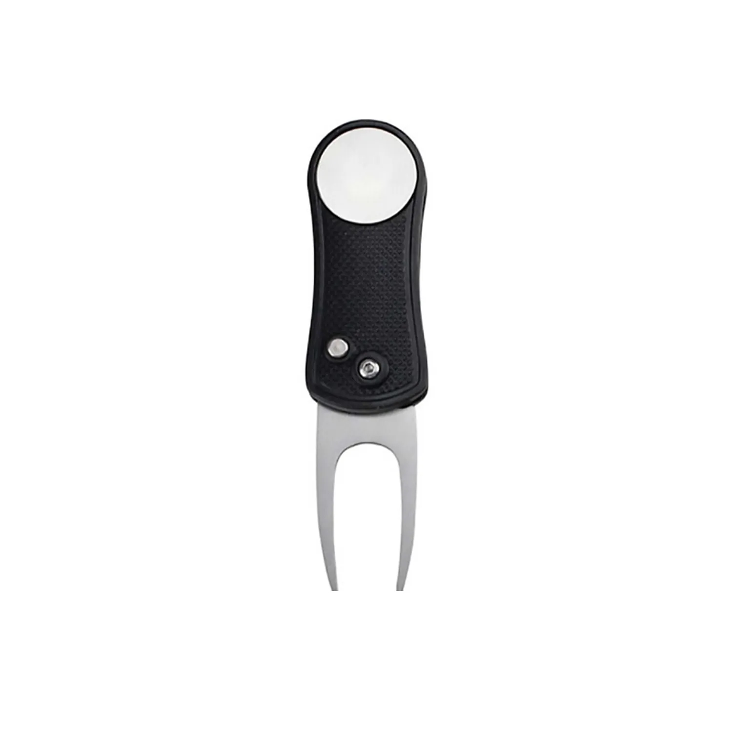 Foldable Golf DivotRepair Tool with Magnetic Ball Marker 3