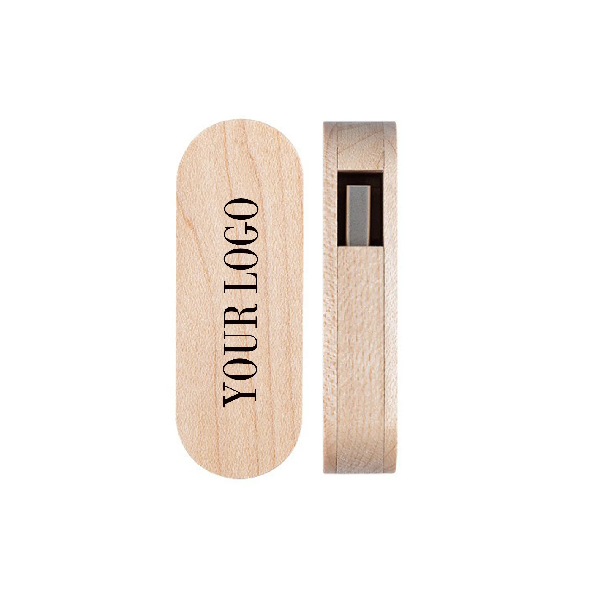 64GB Portable Wooden USB Flash Disk 2