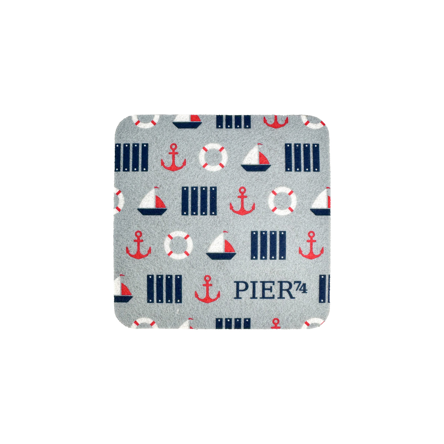 Full Color Square Felt & Cork Coaster