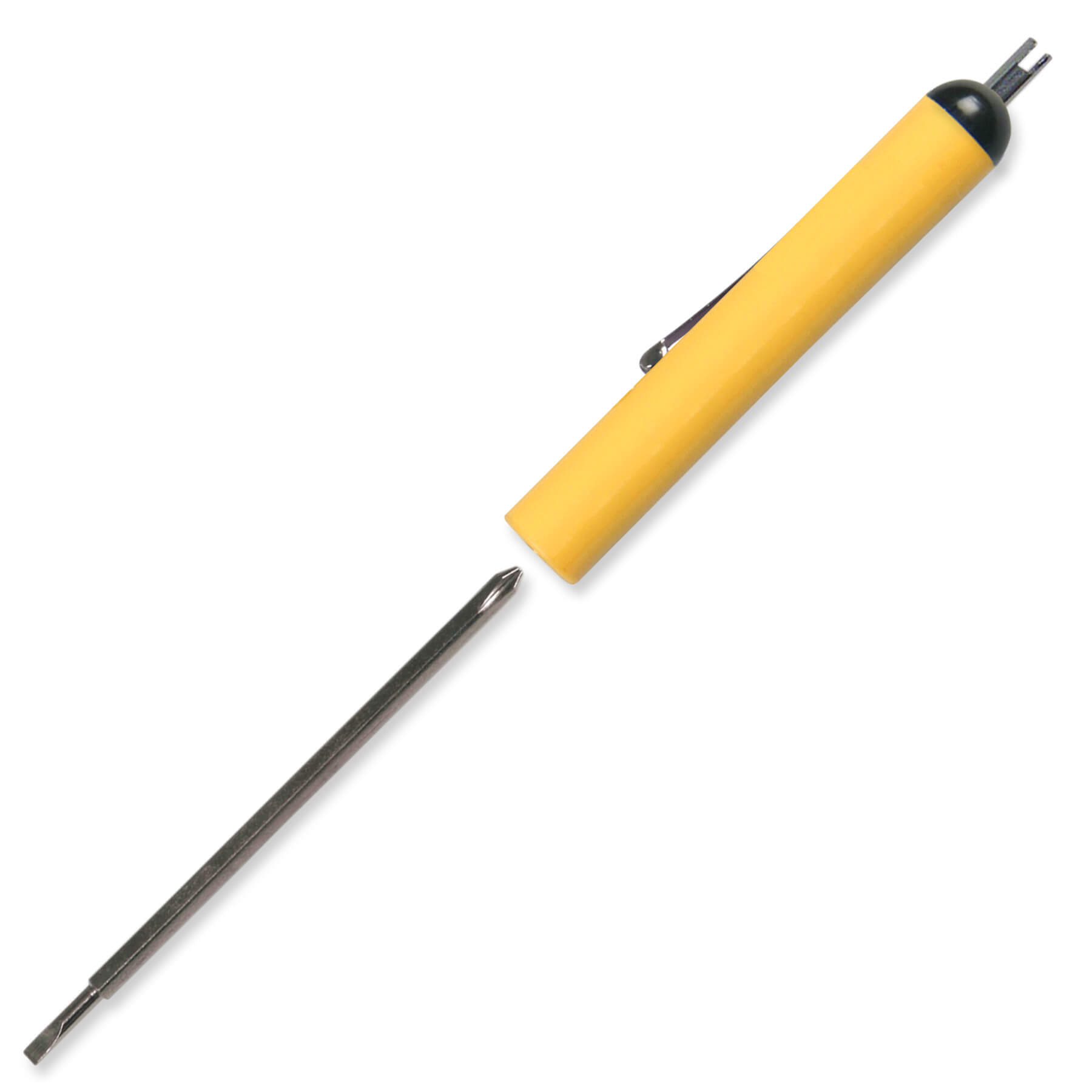 Pocket Screwdriver - Rev. 2.5mm Tech #0 Phillips Blade/Valve Stem Top 20
