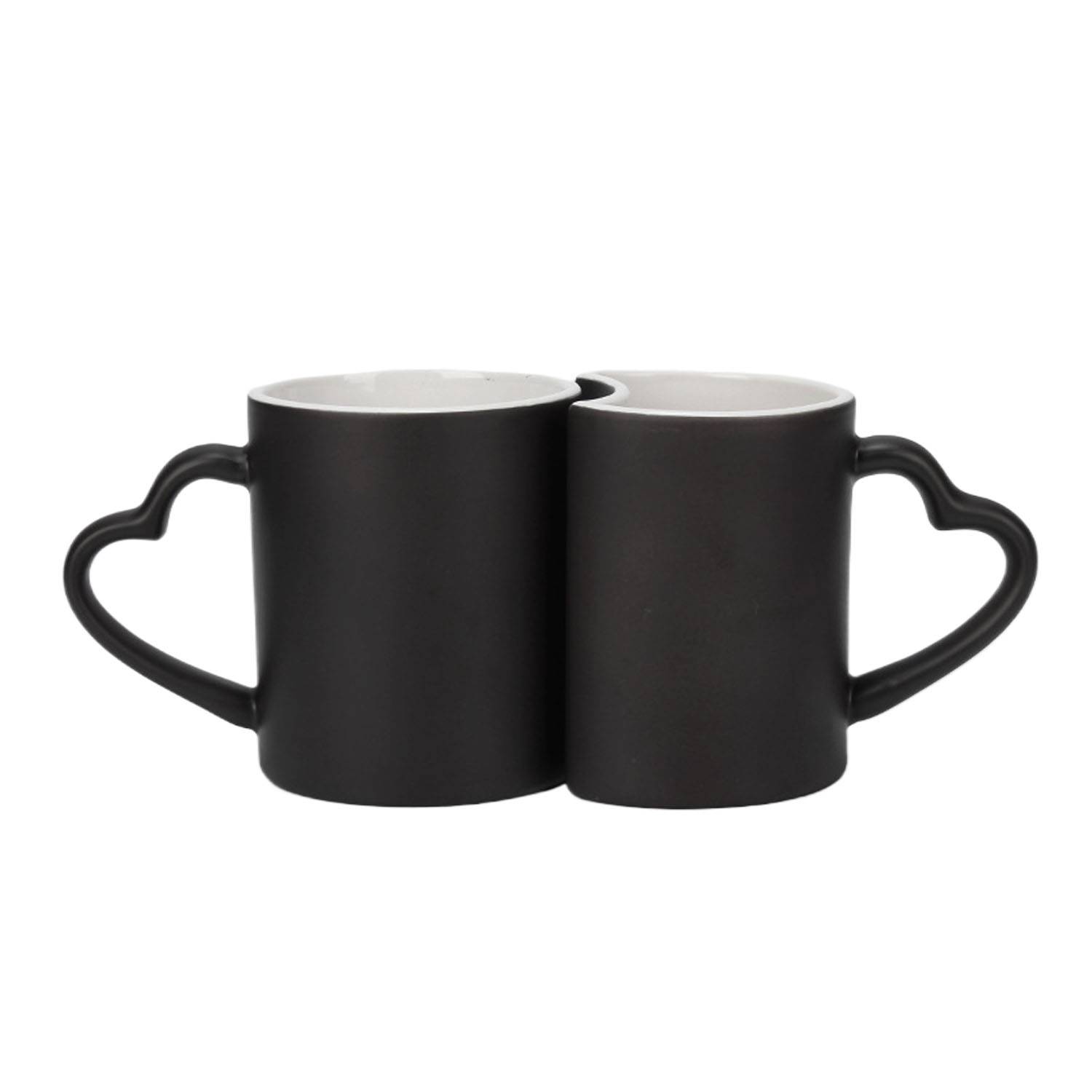 11oz Sun and Moon Design Color Changing Ceramic Couple Mugs 5