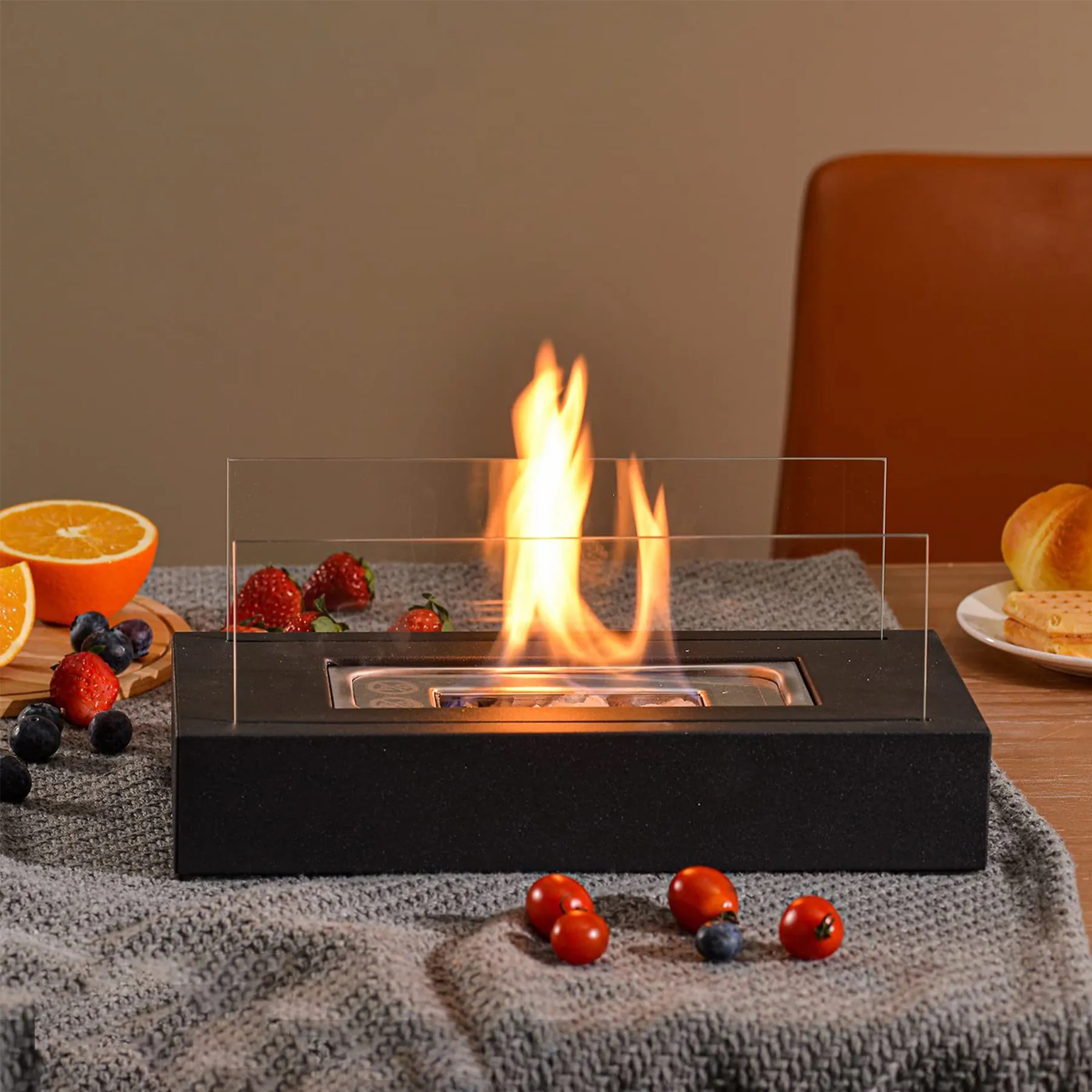 Elegant Flame Alcohol Fireplace & Stove 3