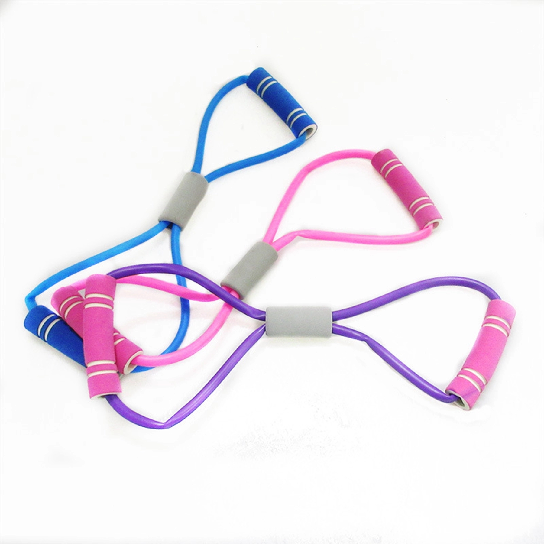 8 Shape Latex Exercise Resistance Band 2