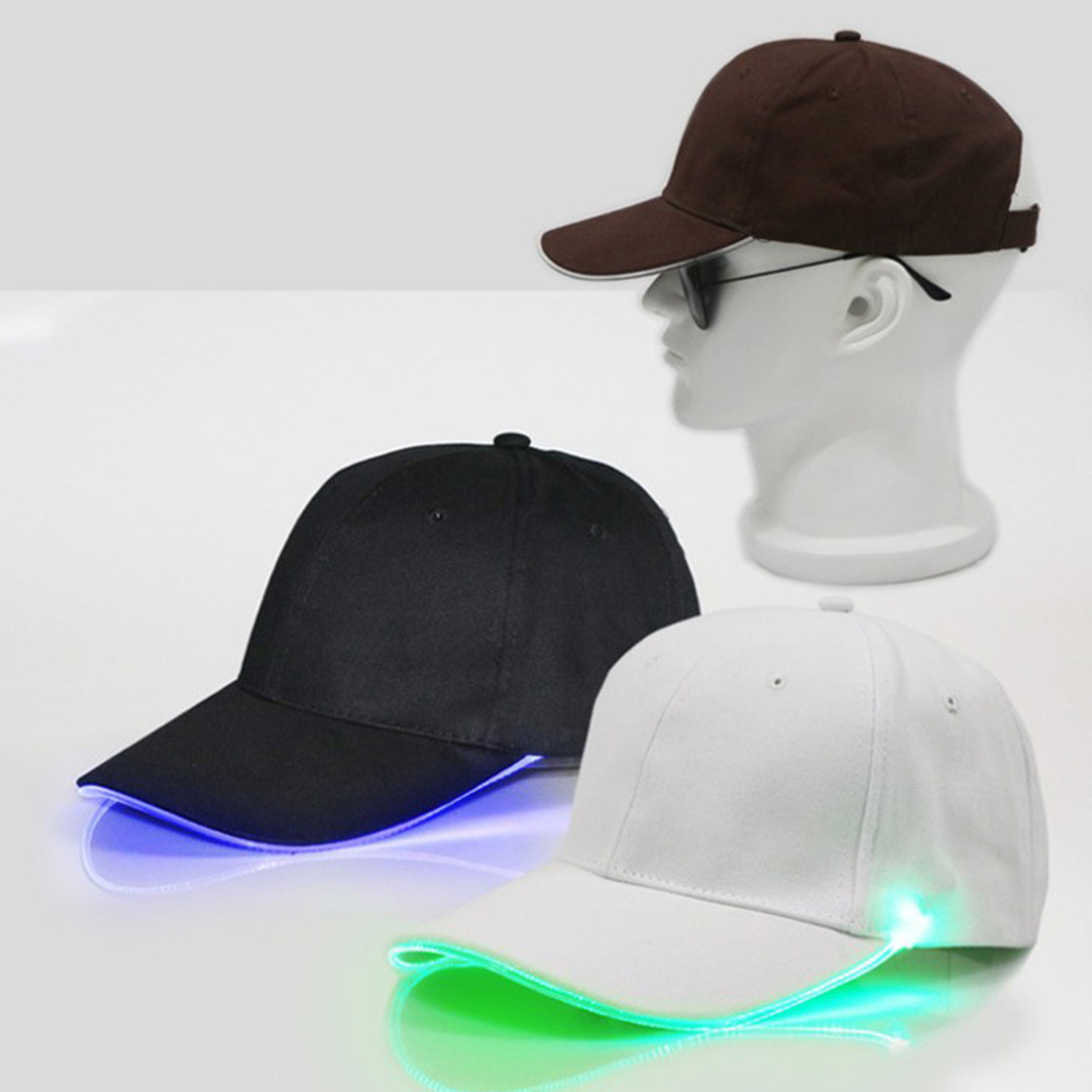 Creative Led Light Up Baseball Cap 3