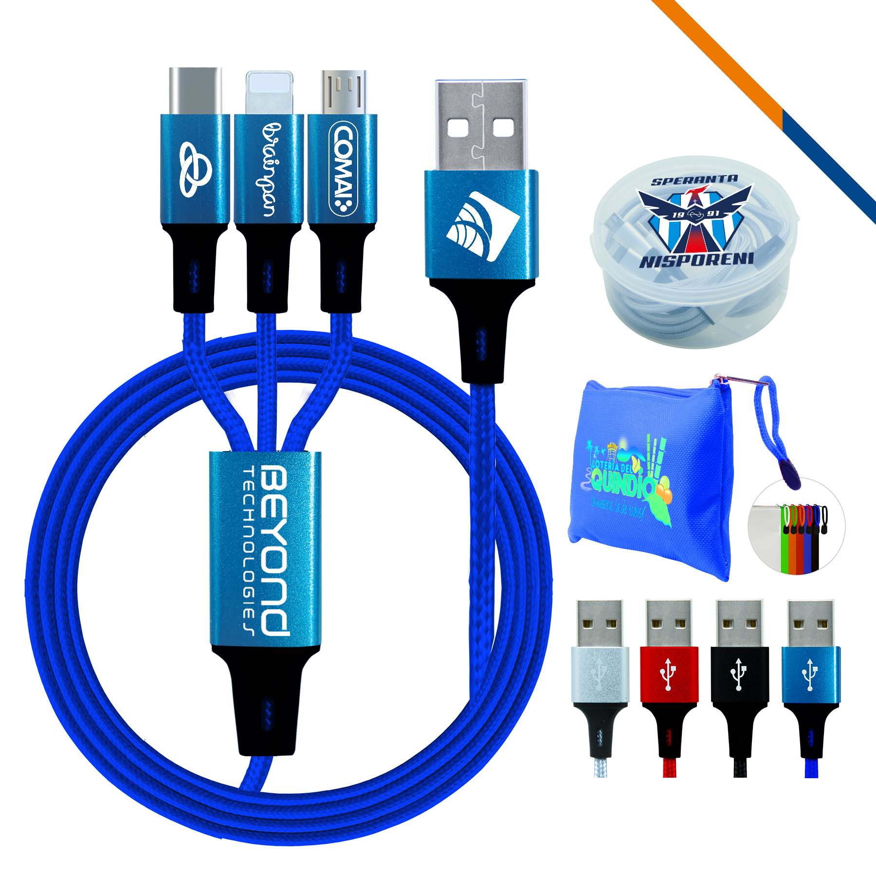 Slender 3in1 Charging Cable 4