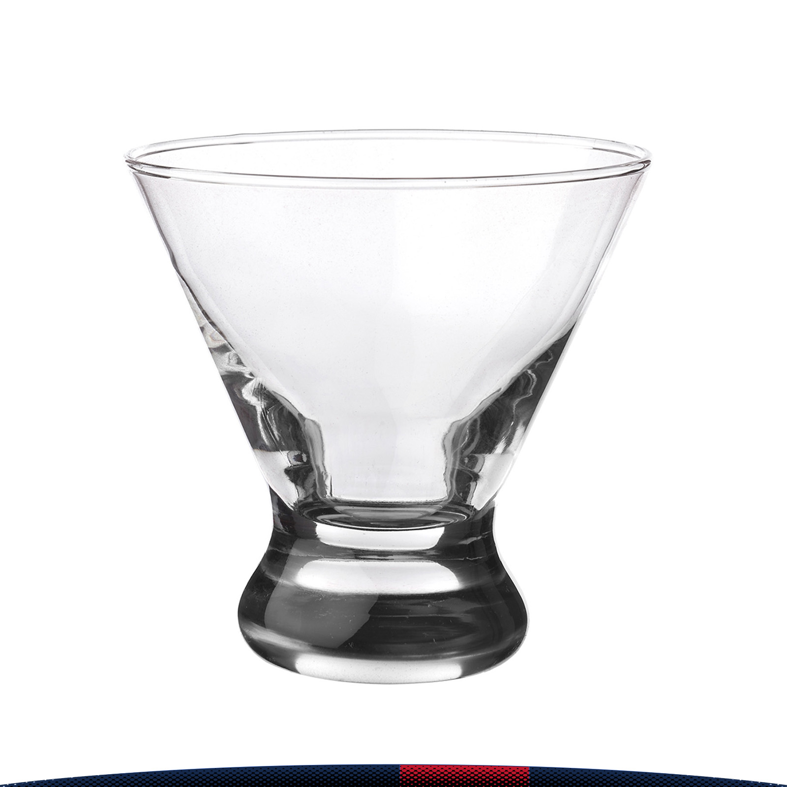 8.25 oz. Libbey Stemless Martini Glasses 2