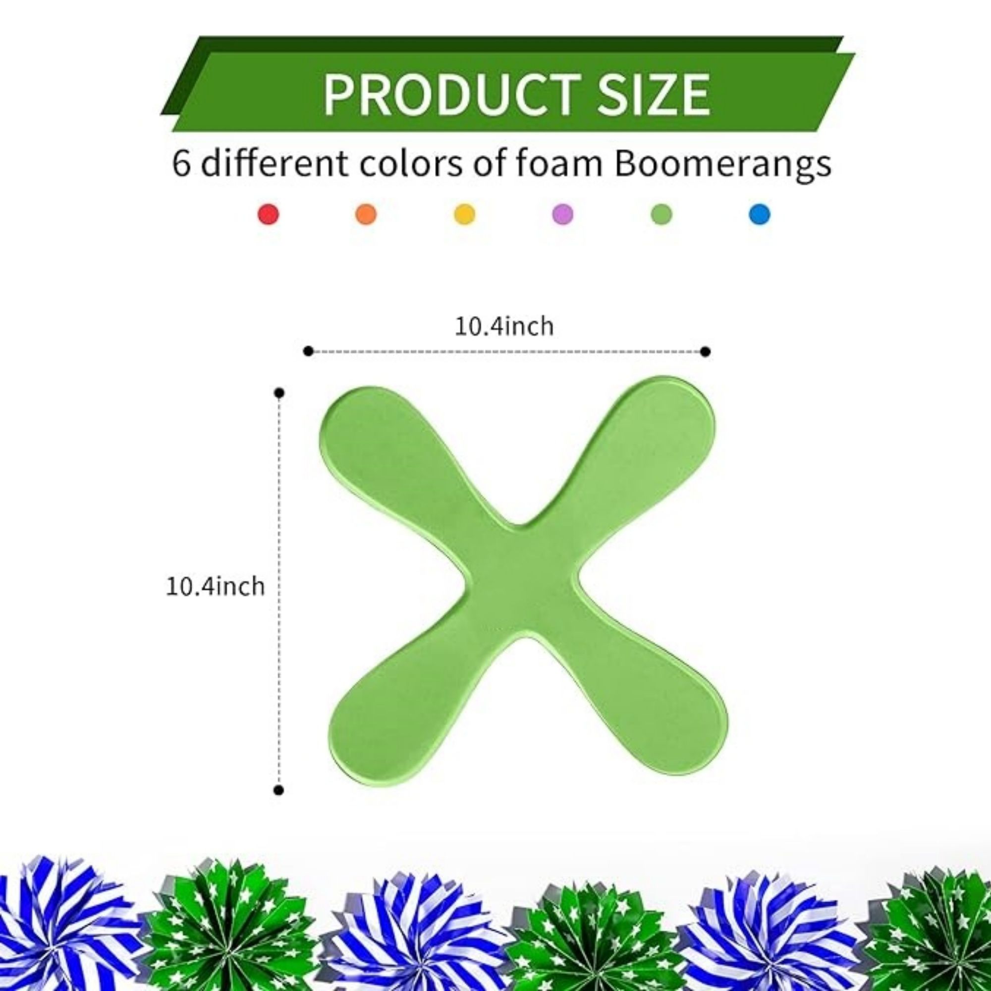 Soft Foam Boomerang 10 Inch For Kids 3